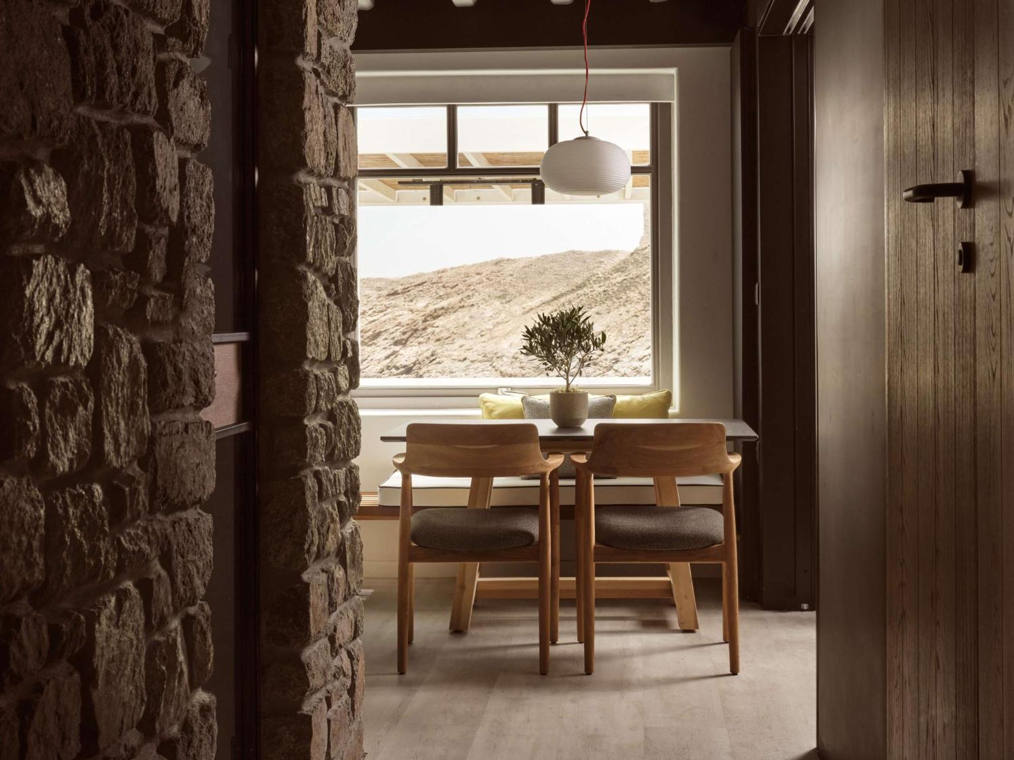 Hotel Semeli Coast Mykonos Curio Collection By Hilton Merchia Beach Exterior foto