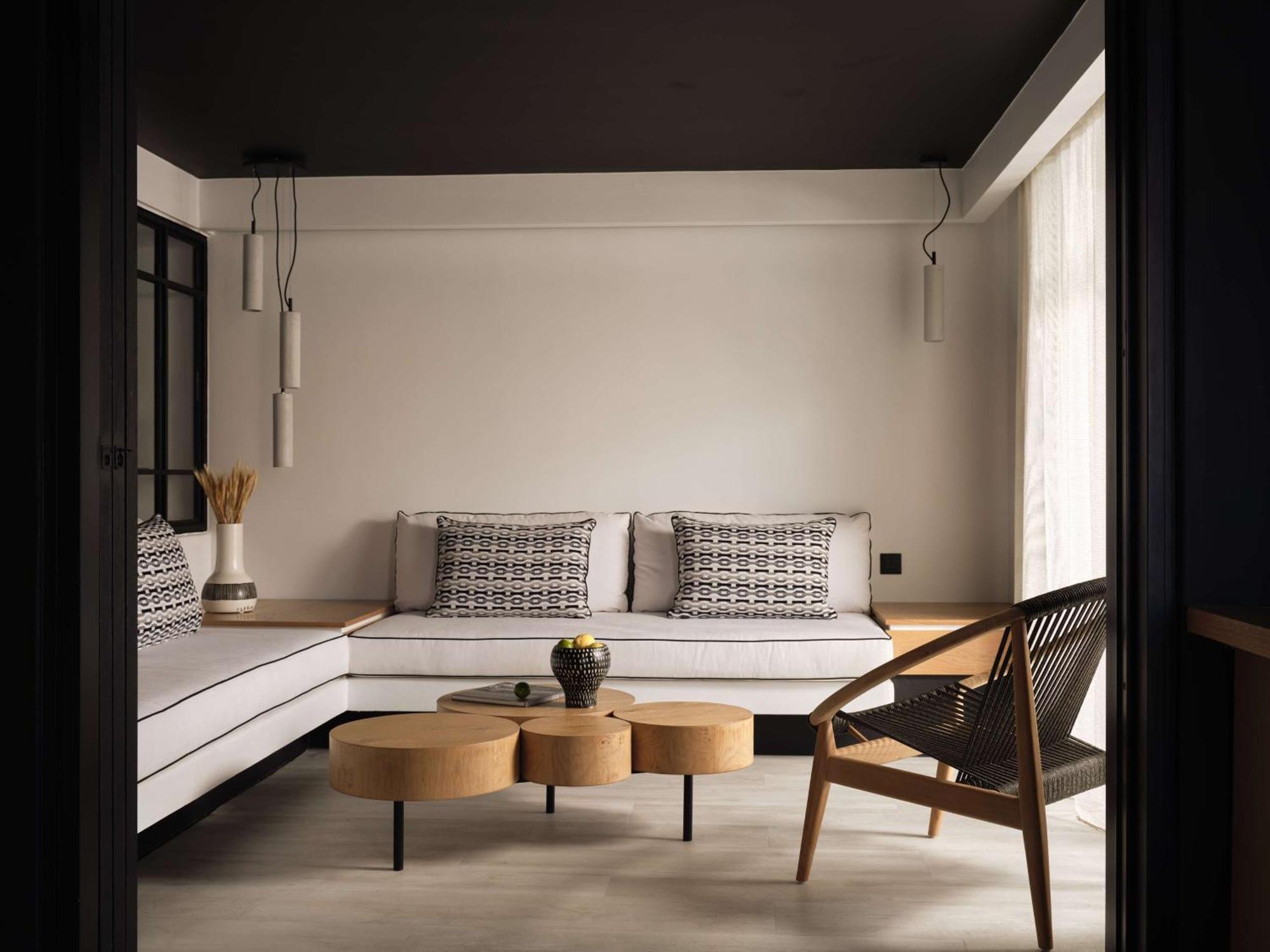 Hotel Semeli Coast Mykonos Curio Collection By Hilton Merchia Beach Exterior foto