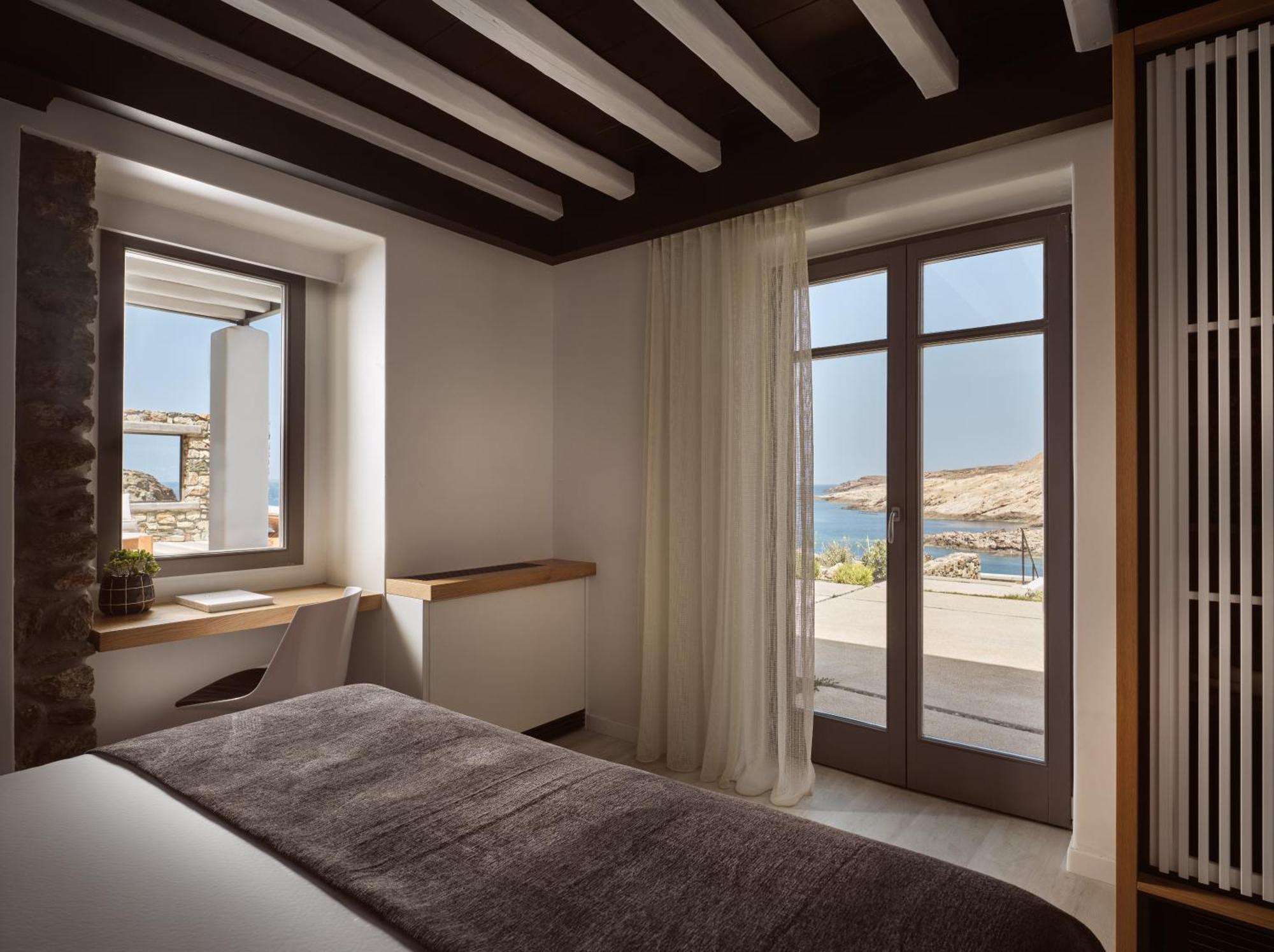 Hotel Semeli Coast Mykonos Curio Collection By Hilton Merchia Beach Exterior foto